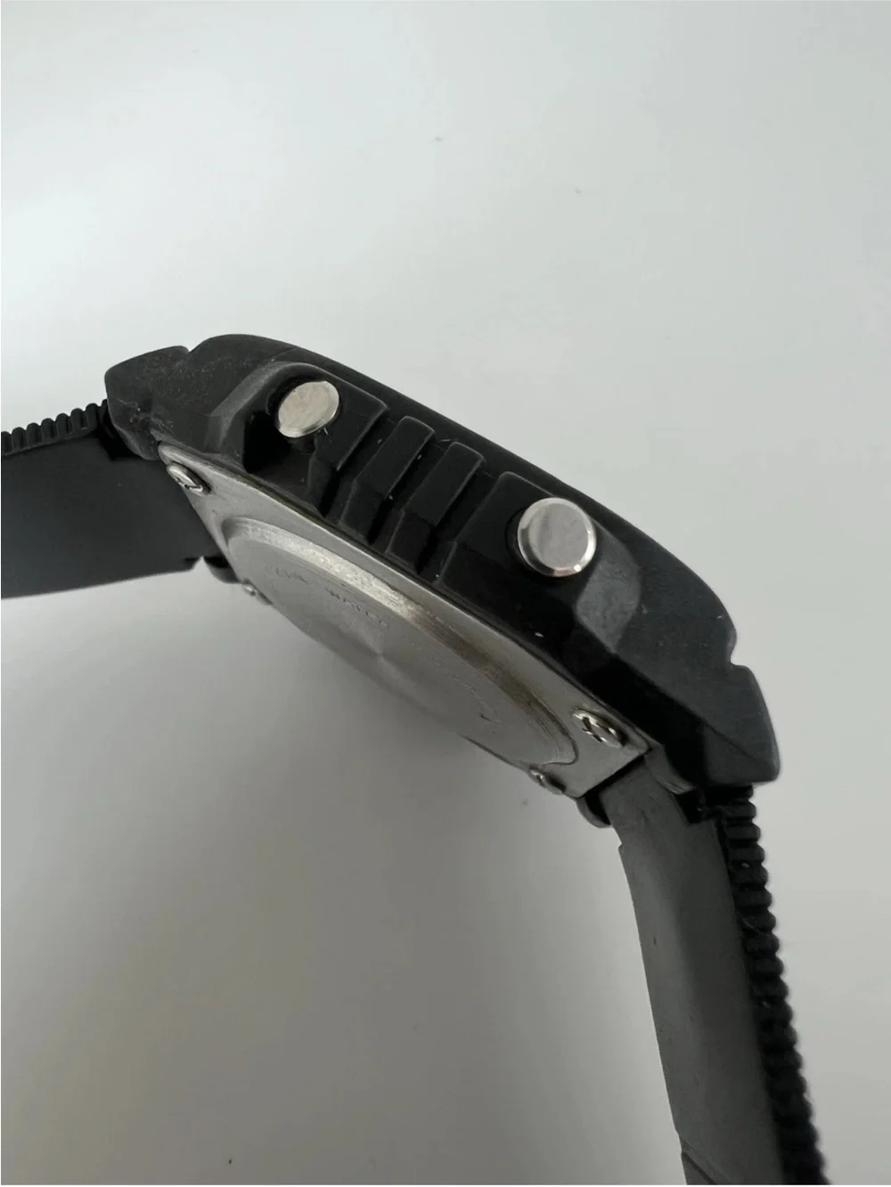 Rare Casio DW-200 marlin Black Digital Multi Alarm Watch
